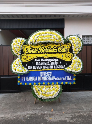 Papan Bunga Duka di Cihuni