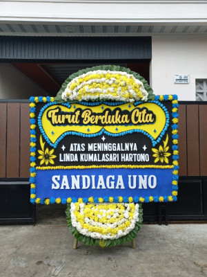 Papan Bunga Duka di Cihuni